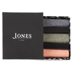 Jones Bootmaker 3 Pack Cotton Socks -