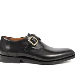 Jones Bootmaker Aidan Goodyear Welted Leather Monk Shoes -
