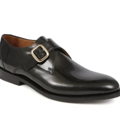 Jones Bootmaker Aidan Goodyear Welted Leather Monk Shoes -