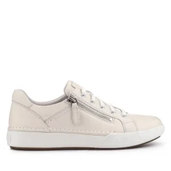 Women Josef Seibel All-Leather Dual-Fastening Trainers -