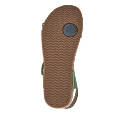 Women Josef Seibel All-Leather Touch-Fasten Sandals -