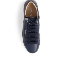 Women Jones Bootmaker Amaliada Leather Platform Trainers -