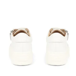 Women Jones Bootmaker Amaliada Leather Platform Trainers -