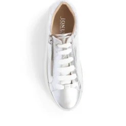 Women Jones Bootmaker Amaliada Leather Platform Trainers -