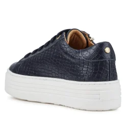 Women Jones Bootmaker Amaliada Leather Platform Trainers -