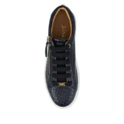 Women Jones Bootmaker Amaliada Leather Platform Trainers -