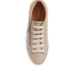 Women Jones Bootmaker Amaliada Leather Platform Trainers -