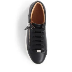 Women Jones Bootmaker Amaliada Leather Platform Trainers -