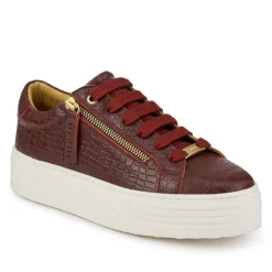 Women Jones Bootmaker Amaliada Leather Platform Trainers -