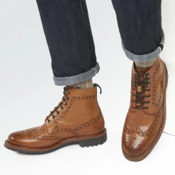 Jones Bootmaker Baker Street Goodyear Welted Ankle Boots -