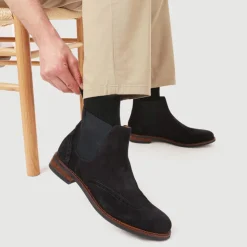 Jones Bootmaker Barrett Leather Wingtip Chelsea Boots -