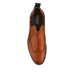 Jones Bootmaker Barrett Leather Wingtip Chelsea Boots -