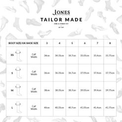 Women Jones Bootmaker: Tailor Made Cagliari Small Calf Fit Knee High Boots -