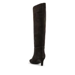 Women Jones Bootmaker Candra Leather Stiletto Heel Long Boots -