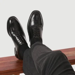Jones Bootmaker Cannock Blake-Stitched Leather Brogues -