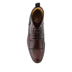 Jones Bootmaker Chalkwell Smart Leather Lace-Up Boots -