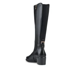 Women Jones Bootmaker Dancer Premium Leather Calf-Length Boots -