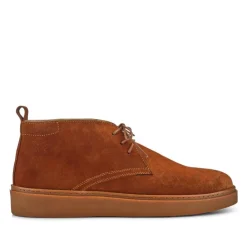 Jones Bootmaker Dane Leather Lace-Up Boots -