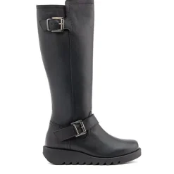 Women Jones Bootmaker Darlene Leather Long Boots -