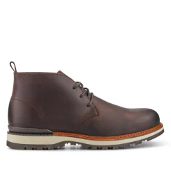 Jones Bootmaker Darrel Grippy Leather Ankle Boots -