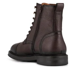 Jones Bootmaker Davide Leather Wide-Fit Military Boots -