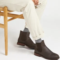 Jones Bootmaker Debden Oiled Nubuck Leather Chelsea Boots -