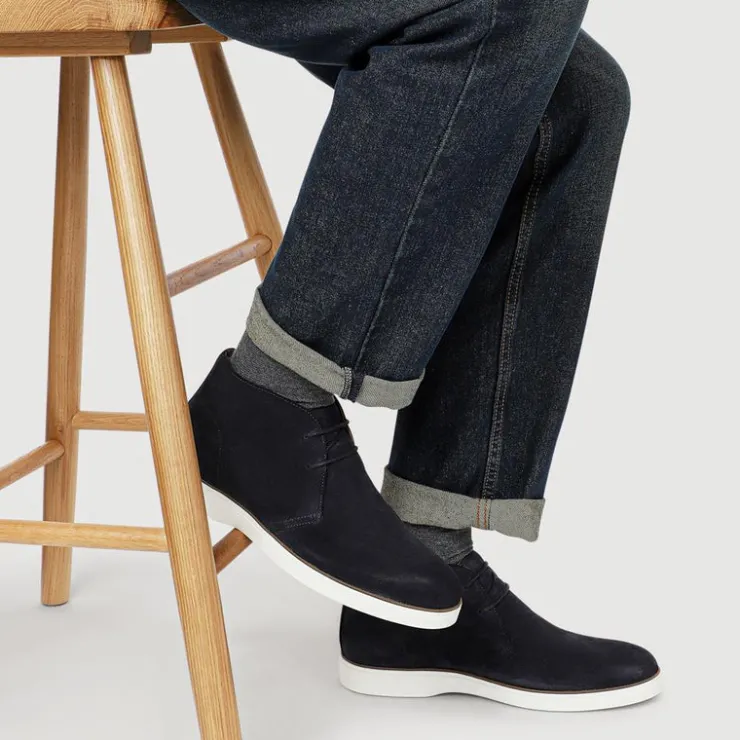 Jones Bootmaker Demetrio Suede Leather Boots -