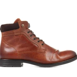 Jones Bootmaker Docklands Leather Lace-Up Boots -