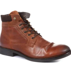 Jones Bootmaker Docklands Leather Lace-Up Boots -
