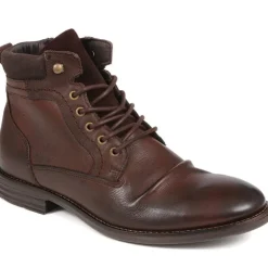 Jones Bootmaker Docklands Leather Lace-Up Boots -