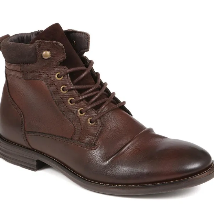 Jones Bootmaker Docklands Leather Lace-Up Boots -