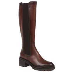 Women Jones Bootmaker Domenica Leather Knee Length Boots -