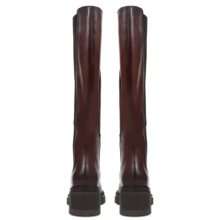 Women Jones Bootmaker Domenica Leather Knee Length Boots -