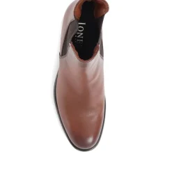 Women Jones Bootmaker Doria Heeled Leather Chelsea Boots -