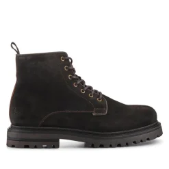 Jones Bootmaker Elias Leather Lace-Up Boots -