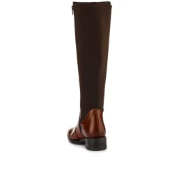 Women Jones Bootmaker Ellisia Leather Stretch-Fit Long Boots -