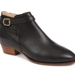Women Jones Bootmaker Fairlop Leather Heeled Ankle Boots -