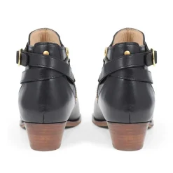 Women Jones Bootmaker Fairlop Leather Heeled Ankle Boots -