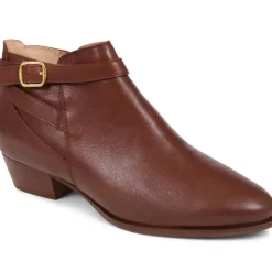 Women Jones Bootmaker Fairlop Leather Heeled Ankle Boots -