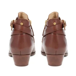 Women Jones Bootmaker Fairlop Leather Heeled Ankle Boots -