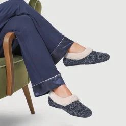 Women Jones Bootmaker Faux-Fur-Lined Slippers -