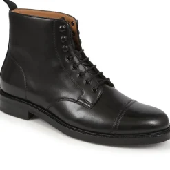 Jones Bootmaker Finch Leather Lace-Up Boots -