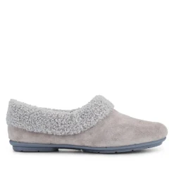 Women Jones Bootmaker Frostie Suede Leather Full Slippers -