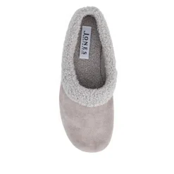 Women Jones Bootmaker Frostie Suede Leather Full Slippers -