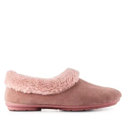 Women Jones Bootmaker Frostie Suede Leather Full Slippers -