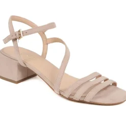Women Jones Bootmaker Ginette2 Heeled Leather Sandals -