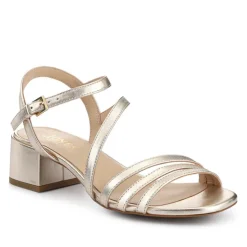 Women Jones Bootmaker Ginette Wide-Fit Leather Sandals -