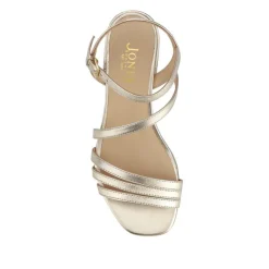 Women Jones Bootmaker Ginette Wide-Fit Leather Sandals -