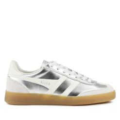 Women Gola Leather Lace-Up Trainers -