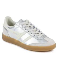 Women Gola Leather Lace-Up Trainers -